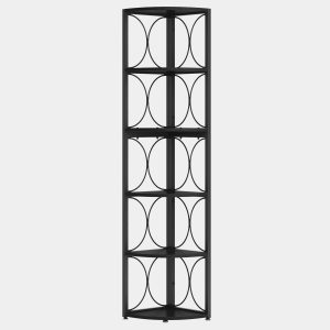 6-Tier Corner Shelf, 67" Corner Bookshelf Shelving Unit - Image 8