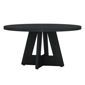 Round Dining Table for 4, 47" Wooden Kitchen Table Farmhouse Dinner Table - Image 15