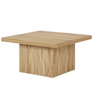 Square Coffee Table, 31.5-Inch Wood Center Table Cocktail Table - Image 9